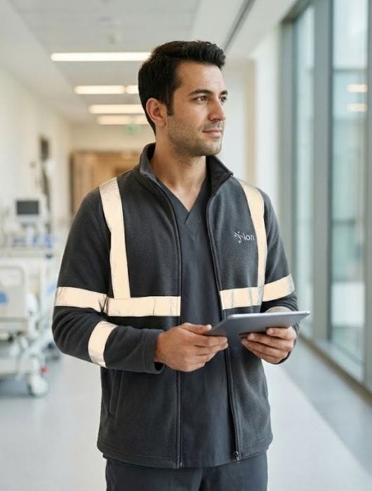 AG Silver Antibakteriyel Polar Hırka