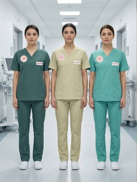 AG Silver Yönetmeliğe Uygun Sağlık Personel Kıyafeti